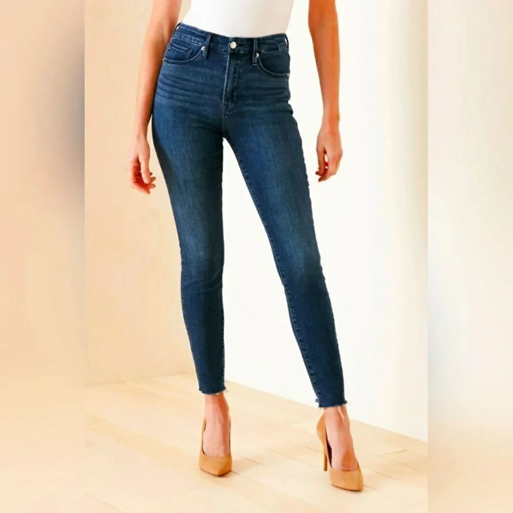 Good American Good Legs With Chewed Hem sz 26x28 =2